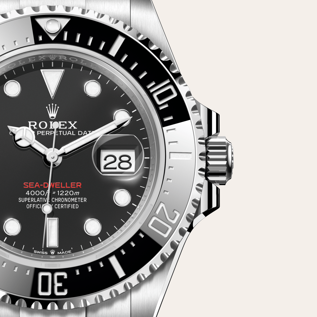 Rolex Sea-Dweller, Edelstahl Oystersteel, M126600-0002 – Goldschmiede Hofacker – Detailansicht 10