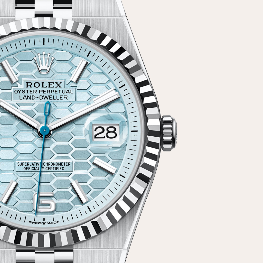 Rolex Land-Dweller 40, Platin, M127336-0001 – Goldschmiede Hofacker – Detailansicht 10