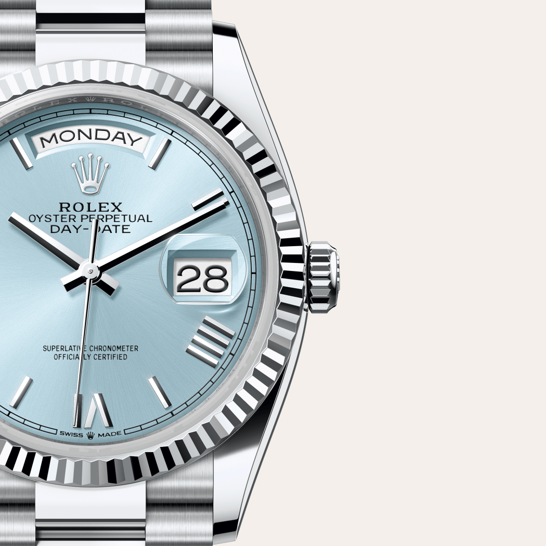 Rolex Day-Date 36, Platin, M128236-0018 – Goldschmiede Hofacker – Detailansicht 10