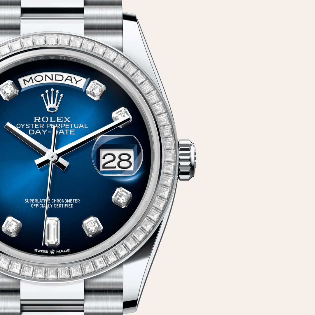 Rolex Day-Date 36, Platin, M128396TBR-0008 – Goldschmiede Hofacker – Detailansicht 10