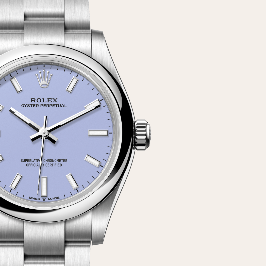 Rolex Oyster Perpetual 31, Edelstahl Oystersteel, M277200-0014 – Goldschmiede Hofacker – Detailansicht 10