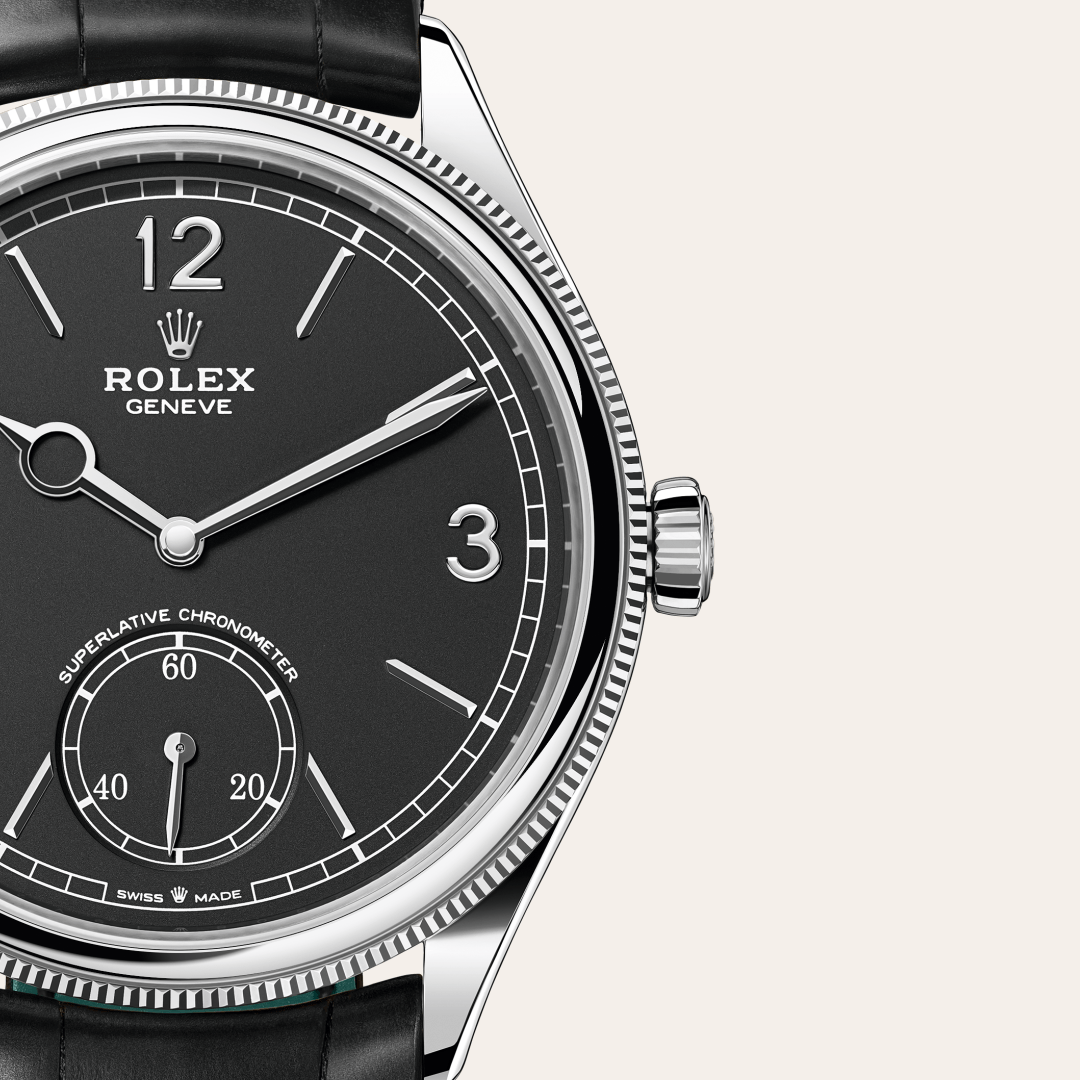 Rolex 1908, 18 Karat Weißgold, M52509-0002 – Goldschmiede Hofacker – Detailansicht 10
