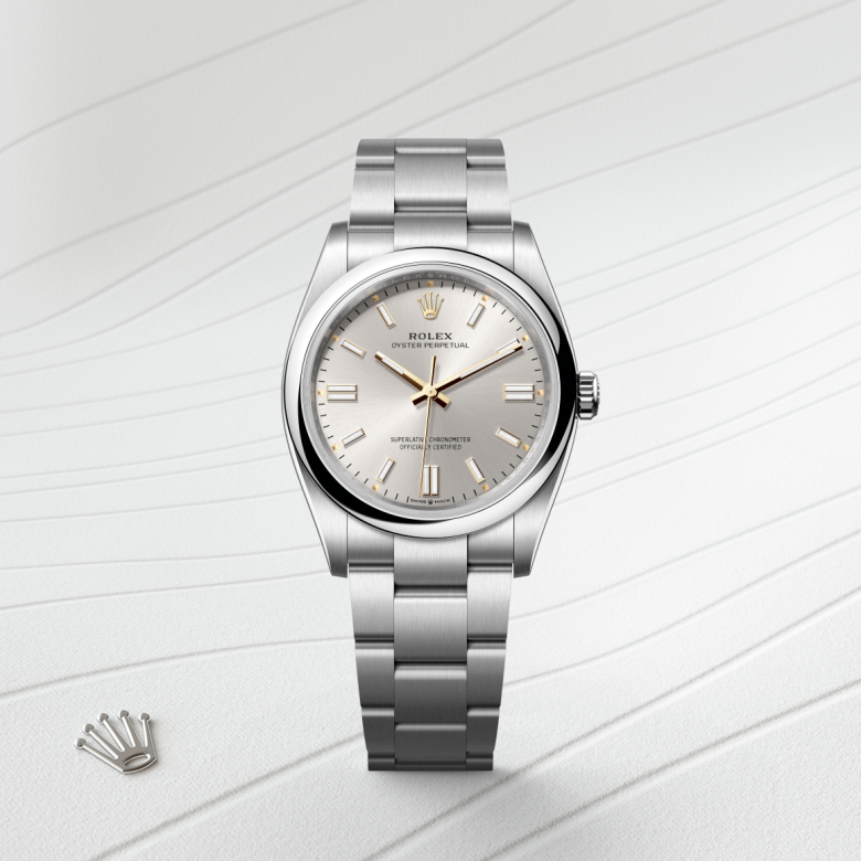 Rolex Oyster Perpetual 36, Edelstahl Oystersteel, M126000-0001 – Goldschmiede Hofacker – Detailansicht 5