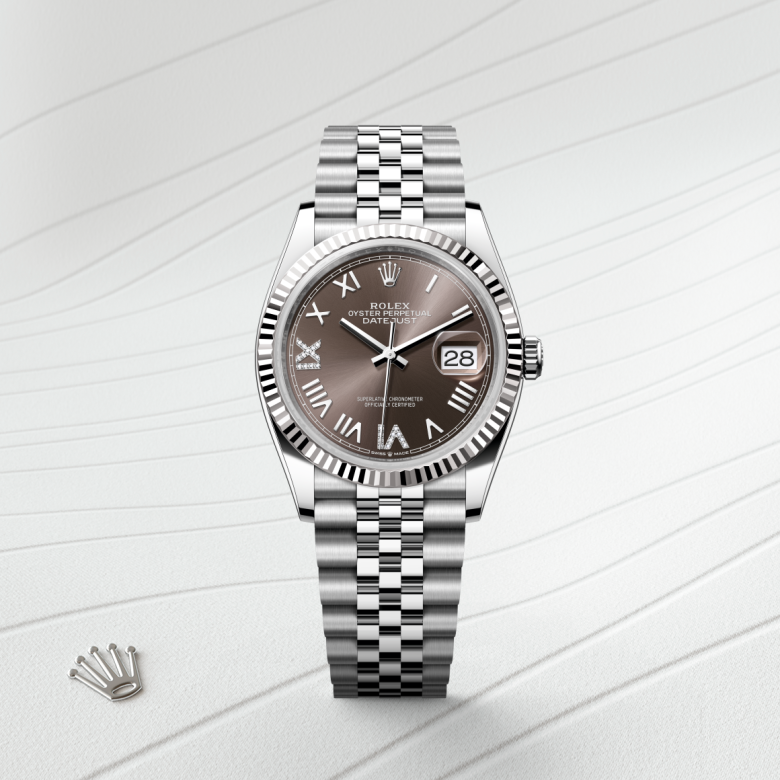 Rolex Datejust 36, Rolesor weiß (Kombination aus Edelstahl Oystersteel und Weißgold), M126234-0071 – Goldschmiede Hofacker – Detailansicht 5