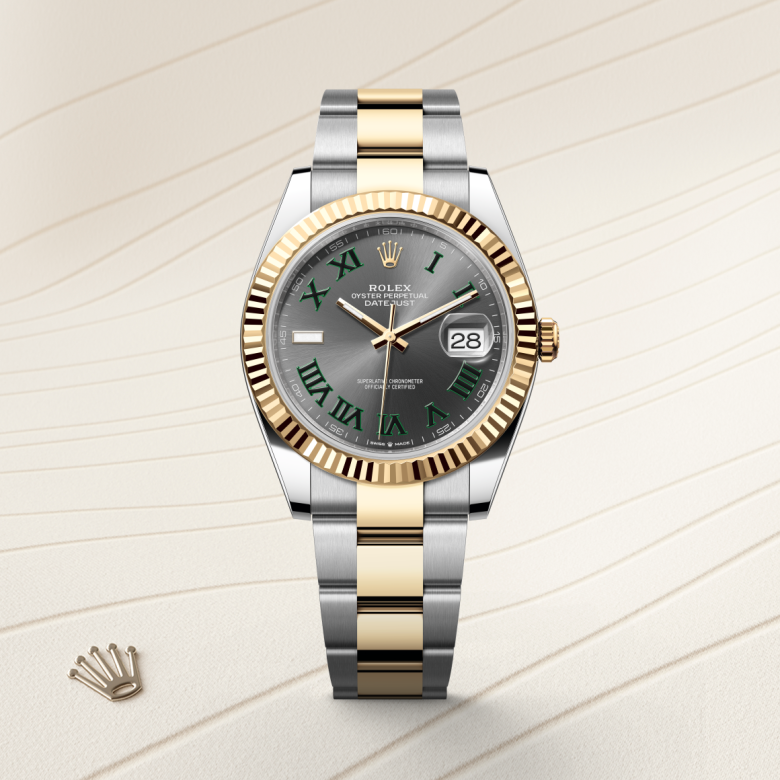 Rolex Datejust 41, Rolesor gelb (Kombination aus Edelstahl Oystersteel und Gelbgold), M126333-0019 – Goldschmiede Hofacker – Detailansicht 5