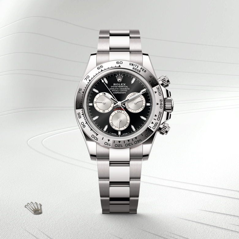 Rolex Cosmograph Daytona, 18 Karat Weißgold, M126509-0001 – Goldschmiede Hofacker – Detailansicht 5