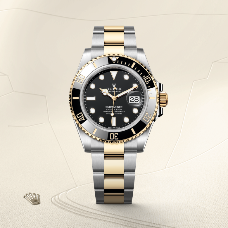 Rolex Submariner Date, Rolesor gelb (Kombination aus Edelstahl Oystersteel und Gelbgold), M126613LN-0002 – Goldschmiede Hofacker – Detailansicht 5