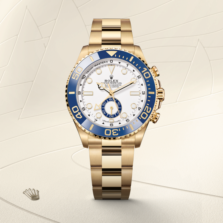 Rolex Yacht-Master II, 18 Karat Gelbgold, M126688-0001 – Goldschmiede Hofacker – Detailansicht 5