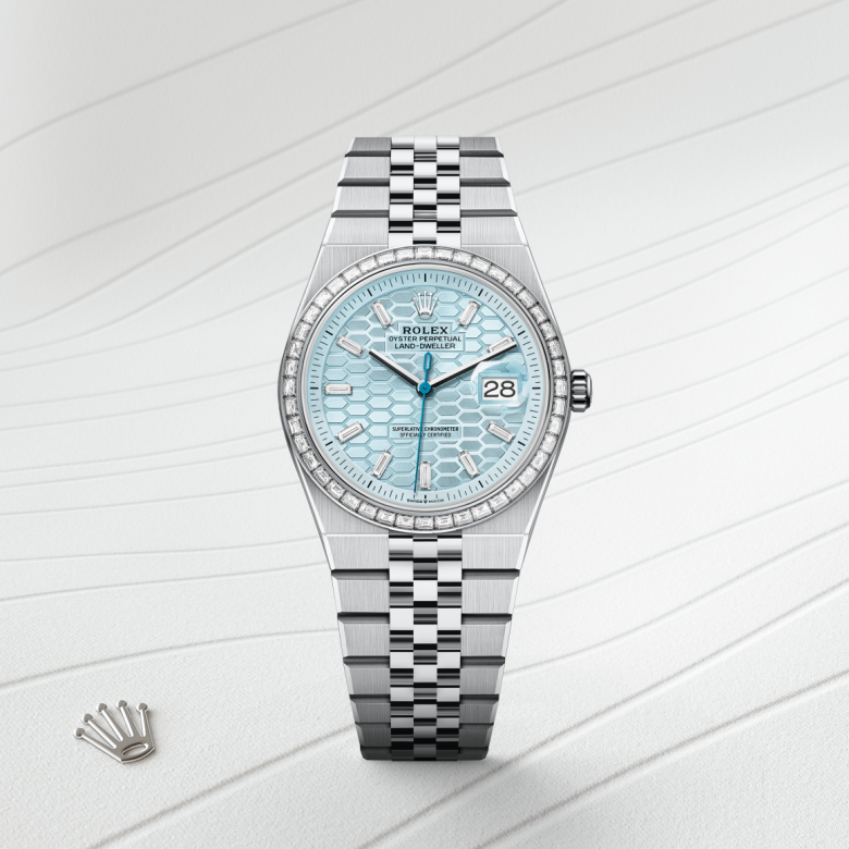 Rolex Land-Dweller 36, Platin, M127286TBR-0001 – Goldschmiede Hofacker – Detailansicht 5