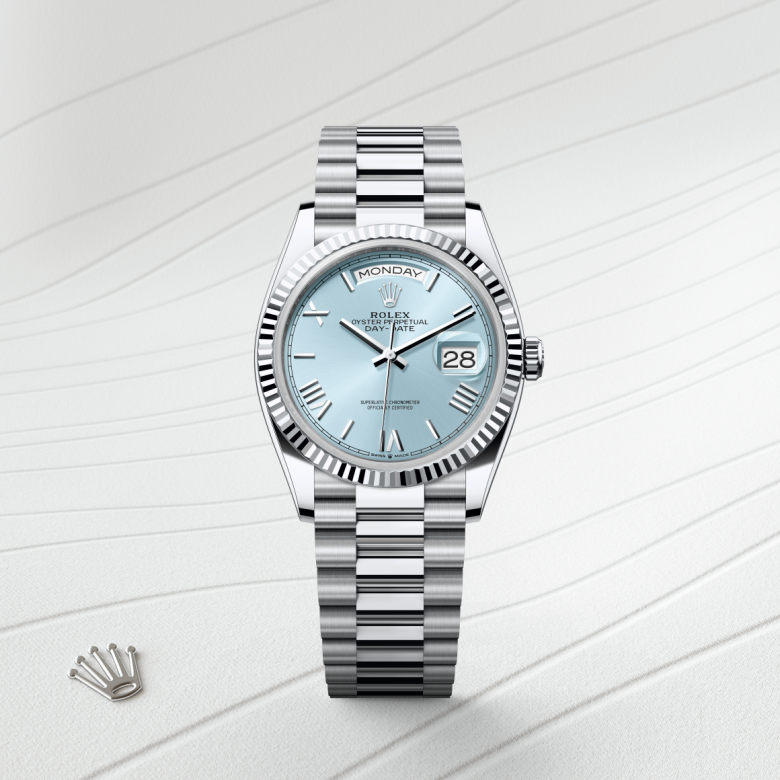 Rolex Day-Date 36, Platin, M128236-0018 – Goldschmiede Hofacker – Detailansicht 5