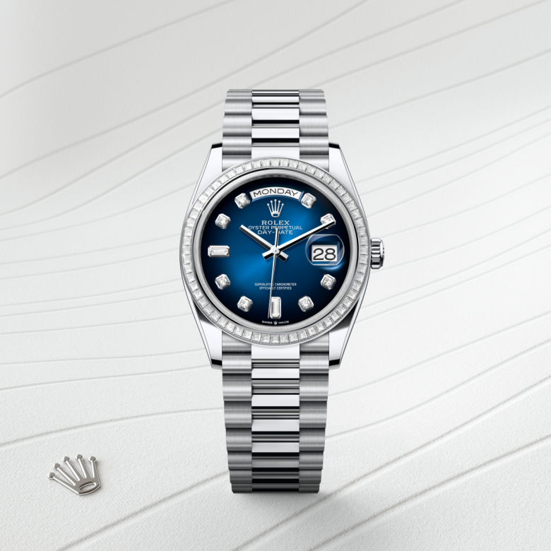 Rolex Day-Date 36, Platin, M128396TBR-0008 – Goldschmiede Hofacker – Detailansicht 5