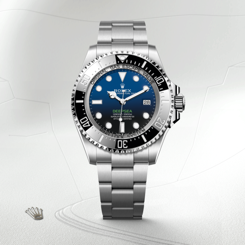 Rolex Rolex Deepsea, Edelstahl Oystersteel, M136660-0005 – Goldschmiede Hofacker – Detailansicht 5