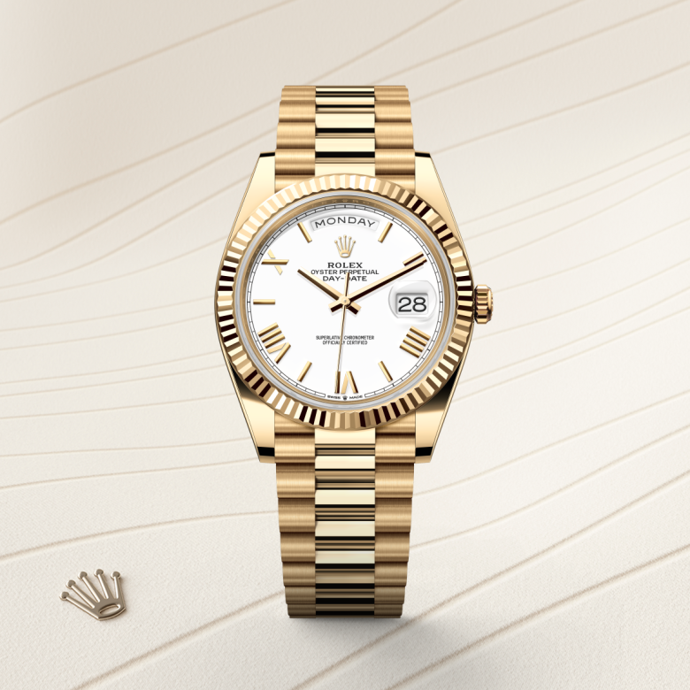 Rolex Day-Date 40, 18 Karat Gelbgold, M228238-0042 – Goldschmiede Hofacker – Detailansicht 5