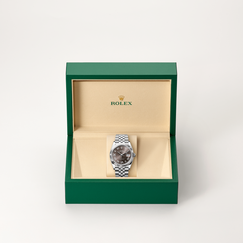 Rolex Datejust 36, Rolesor weiß (Kombination aus Edelstahl Oystersteel und Weißgold), M126234-0071 – Goldschmiede Hofacker – Detailansicht 6
