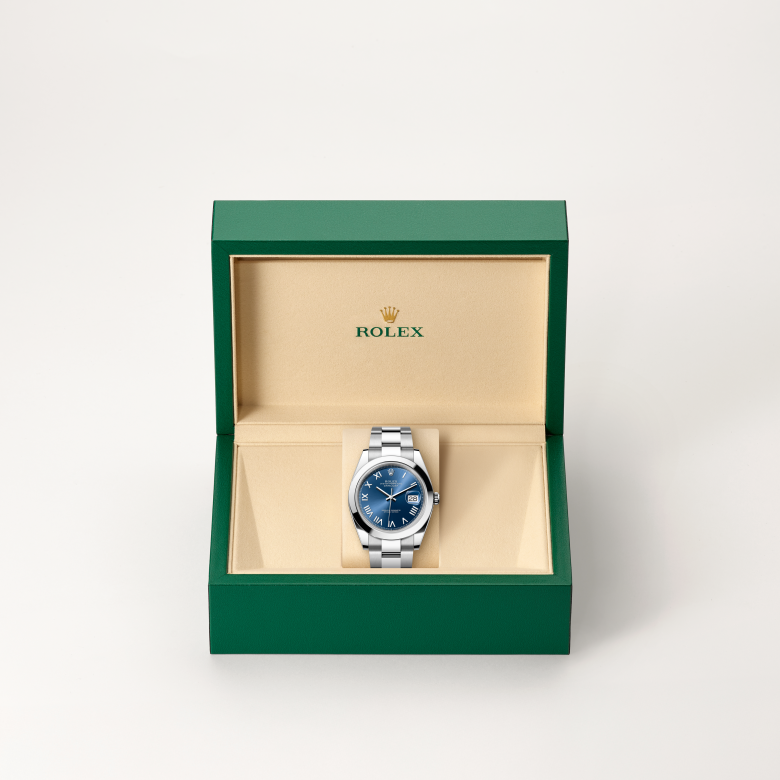 Rolex Datejust 41, Edelstahl Oystersteel, M126300-0029 – Goldschmiede Hofacker – Detailansicht 6