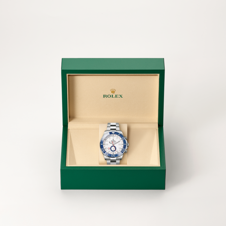 Rolex Yacht-Master II, Edelstahl Oystersteel, M126680-0001 – Goldschmiede Hofacker – Detailansicht 6