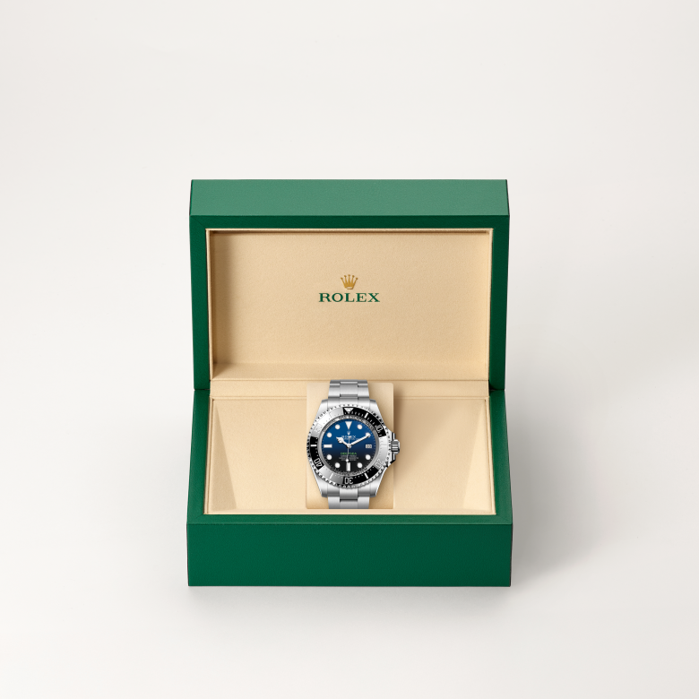 Rolex Rolex Deepsea, Edelstahl Oystersteel, M136660-0005 – Goldschmiede Hofacker – Detailansicht 6