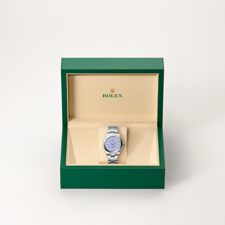 Rolex Oyster Perpetual 31, Edelstahl Oystersteel, M277200-0014 – Goldschmiede Hofacker – Detailansicht 6
