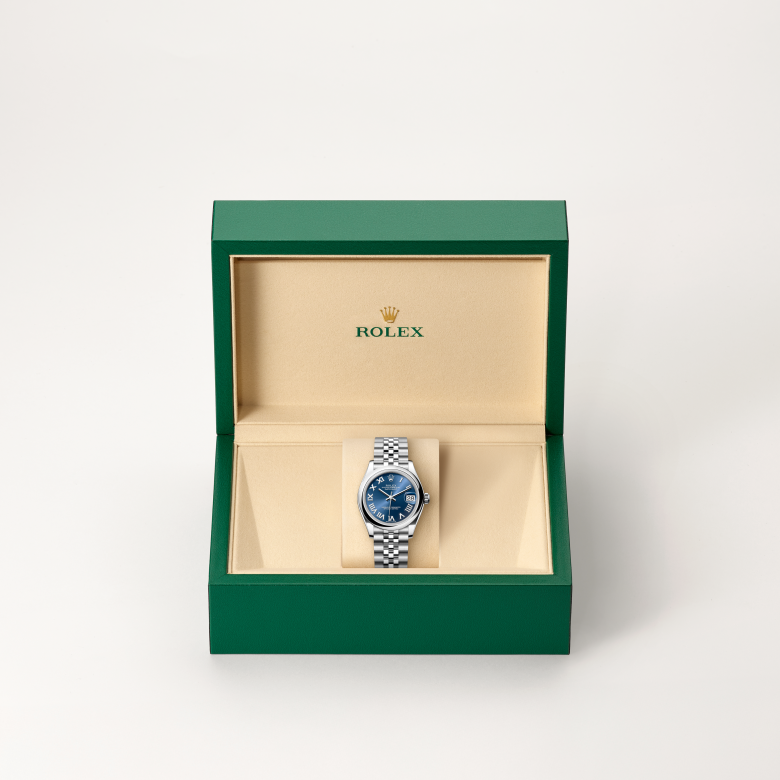 Rolex Datejust 31, Edelstahl Oystersteel, M278240-0018 – Goldschmiede Hofacker – Detailansicht 6