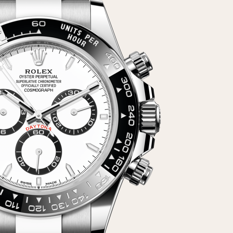 Rolex Cosmograph Daytona, Edelstahl Oystersteel, M126500LN-0001 – Goldschmiede Hofacker – Detailansicht 7