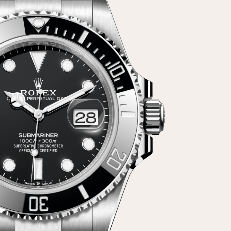 Rolex Submariner Date, Edelstahl Oystersteel, M126610LN-0001 – Goldschmiede Hofacker – Detailansicht 7
