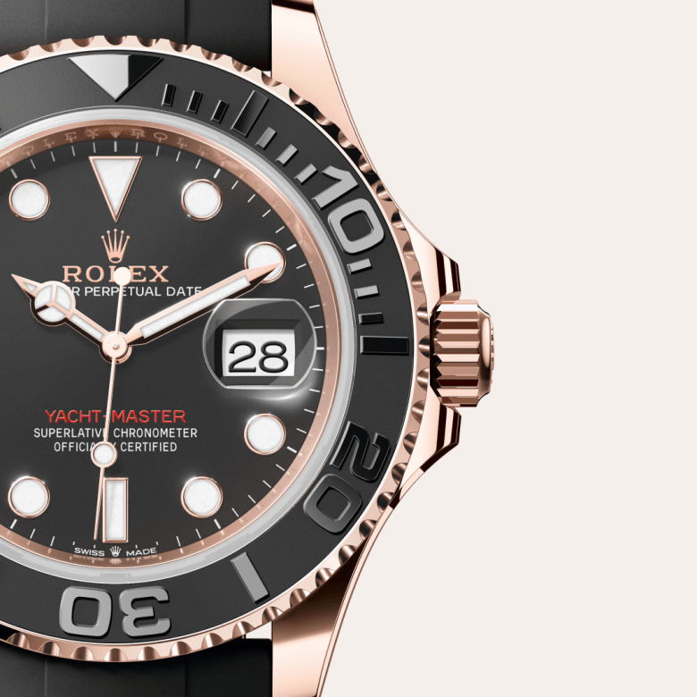 Rolex Yacht-Master 40, 18 Karat Everose-Gold, M126655-0002 – Goldschmiede Hofacker – Detailansicht 7