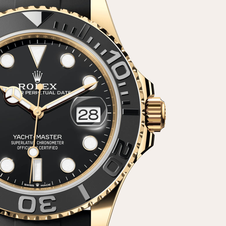 Rolex Yacht-Master 42, 18 Karat Gelbgold, M226658-0001 – Goldschmiede Hofacker – Detailansicht 7