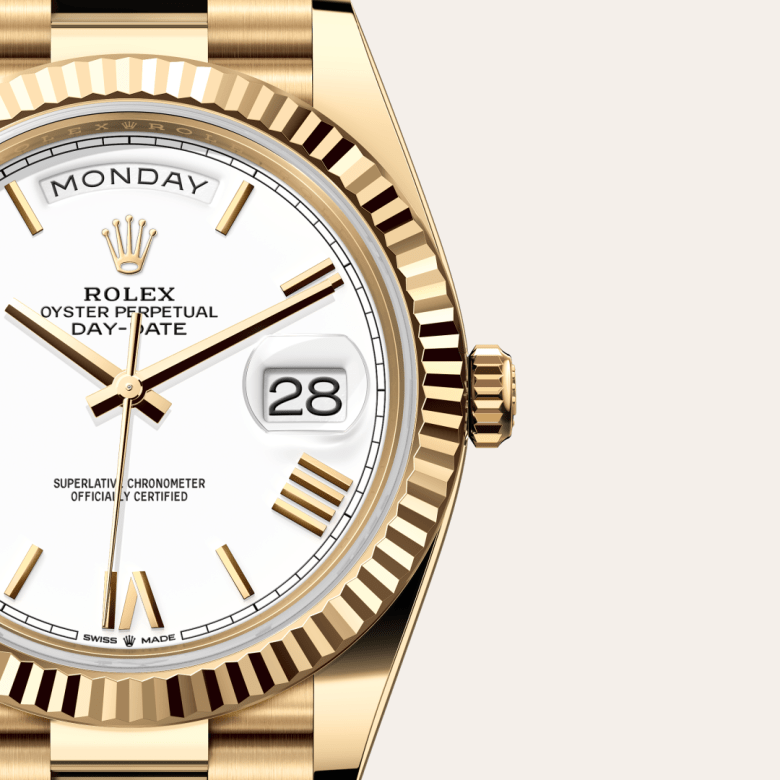 Rolex Day-Date 40, 18 Karat Gelbgold, M228238-0042 – Goldschmiede Hofacker – Detailansicht 7