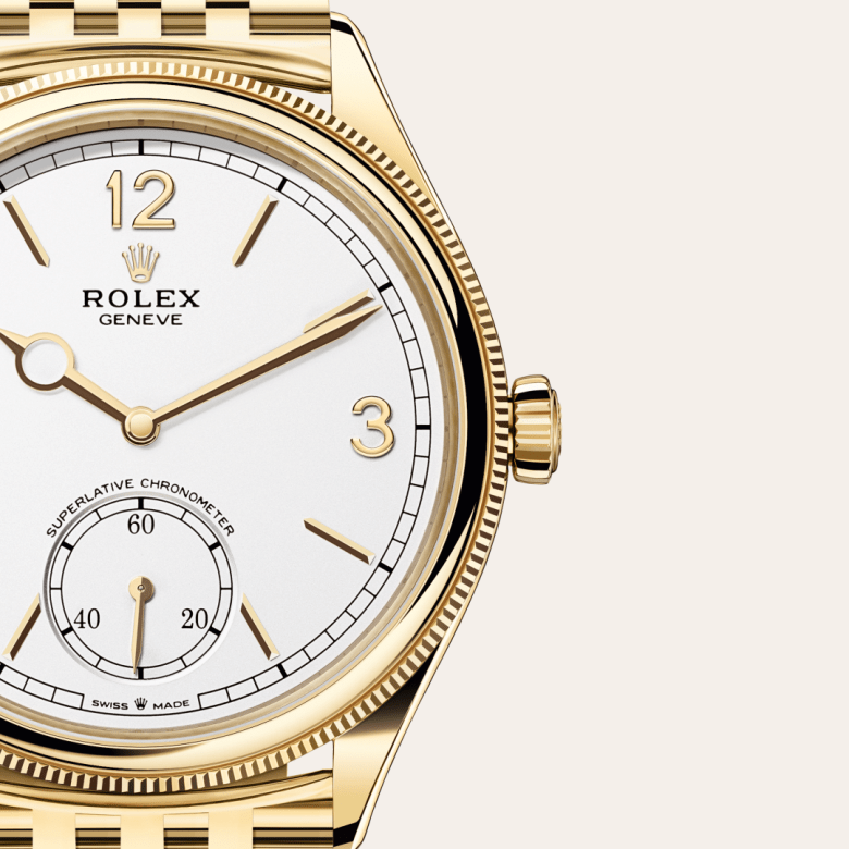 Rolex 1908, 18 Karat Gelbgold, M52508-0008 – Goldschmiede Hofacker – Detailansicht 7