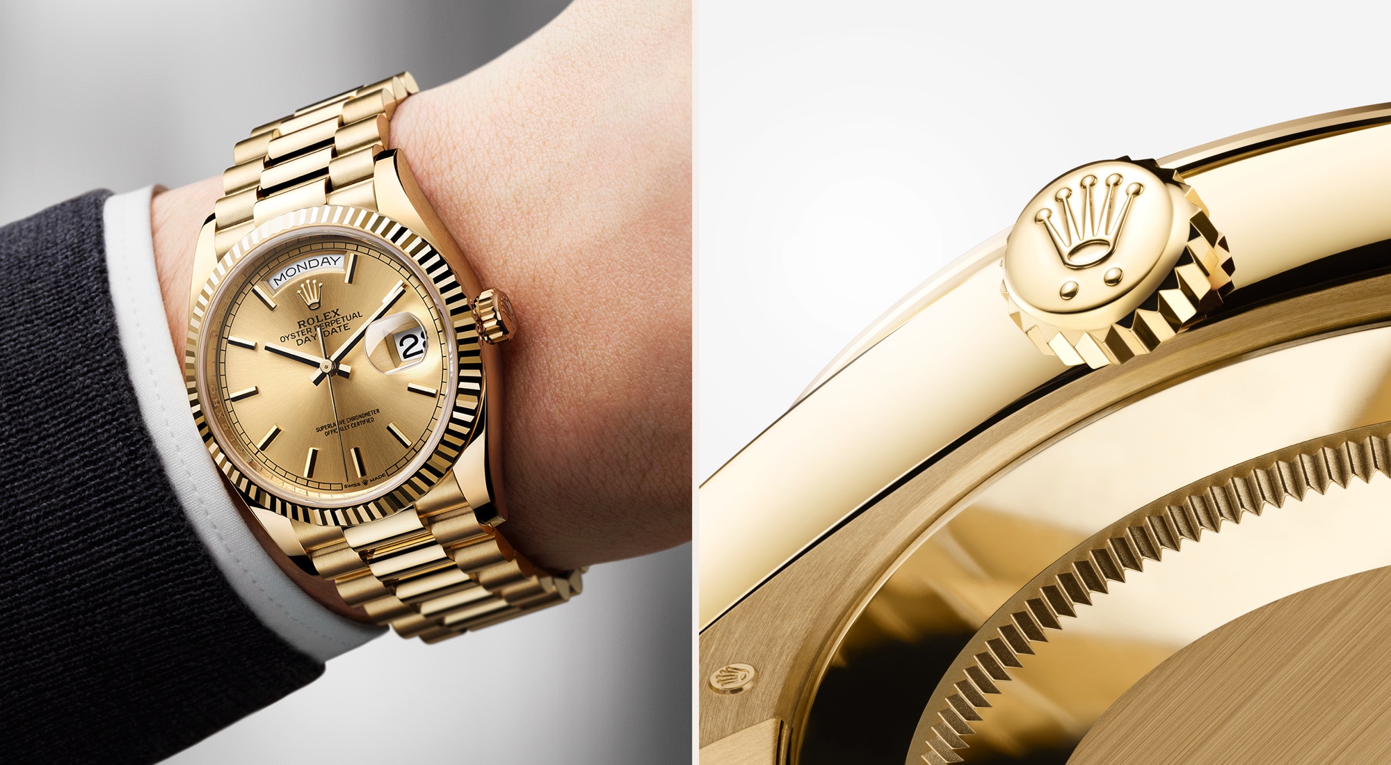 Rolex Day-Date Modelle – Goldschmiede Hofacker – Detailansicht 22