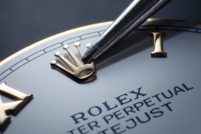 Offizieller Rolex Fachhändler in Koblenz und Trier – Goldschmiede Hofacker – Rolex Zifferblatt