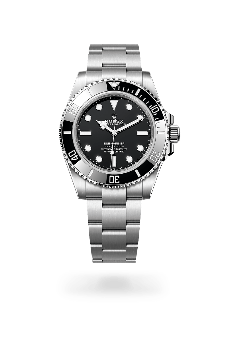 Rolex Submariner, M124060-0001, Oyster, 41 mm, Edelstahl Oystersteel