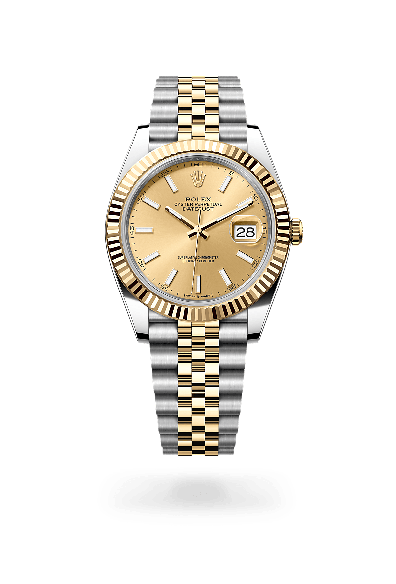 Rolex Datejust, M126333-0010, Oyster, 41 mm, Edelstahl Oystersteel und Gelbgold