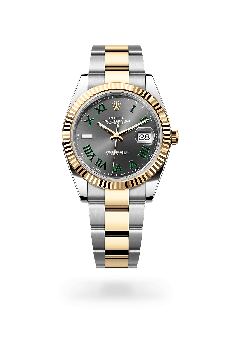 Rolex Datejust, M126333-0019, Oyster, 41 mm, Edelstahl Oystersteel und Gelbgold