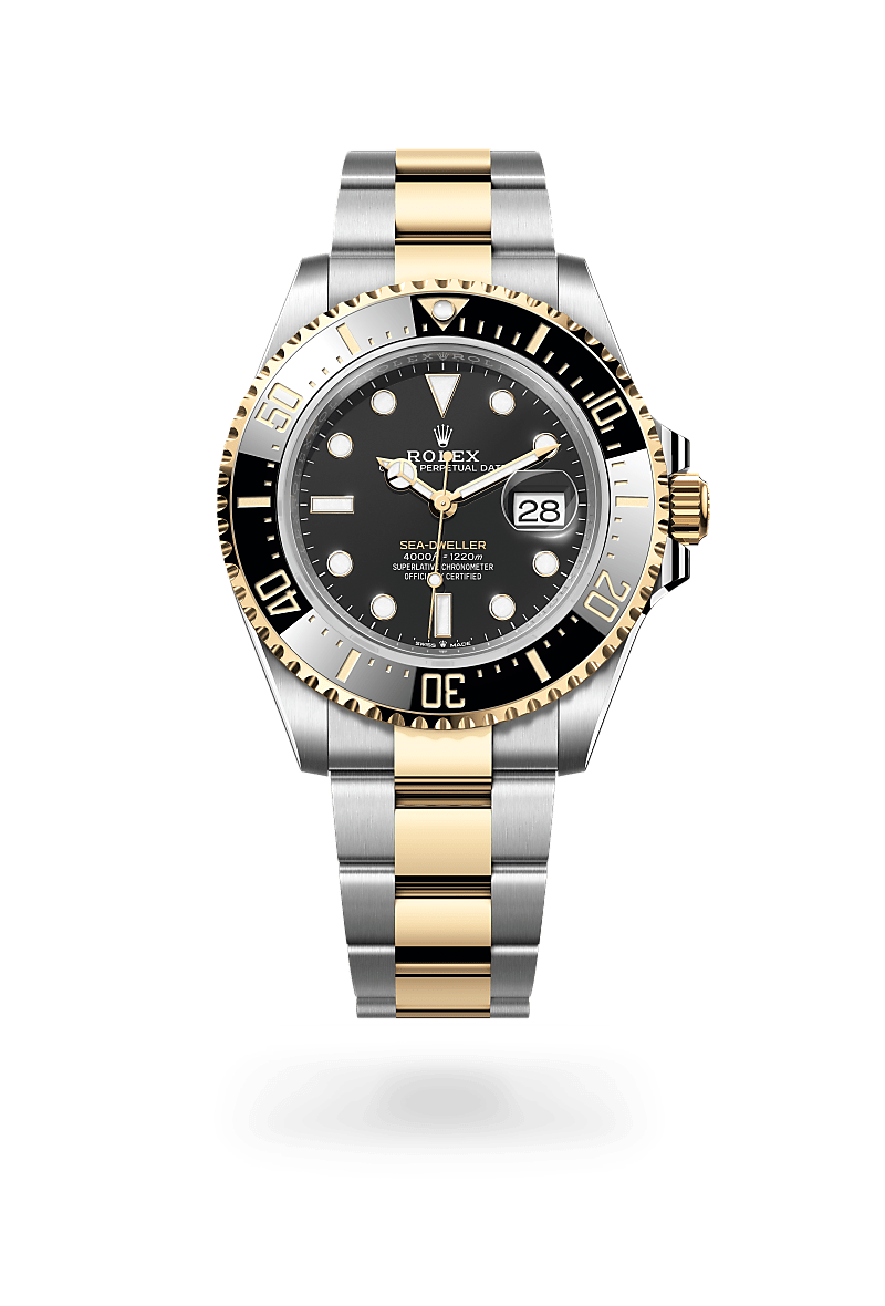 Rolex Sea-Dweller, M126603-0001, Oyster, 43 mm, Edelstahl Oystersteel und Gelbgold