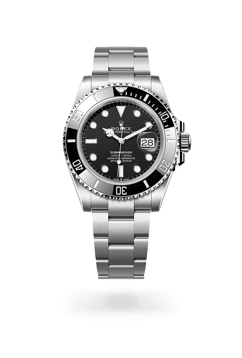 Rolex Submariner, M126610LN-0001, Oyster, 41 mm, Edelstahl Oystersteel