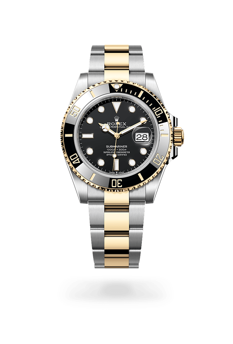 Rolex Submariner, M126613LN-0002, Oyster, 41 mm, Edelstahl Oystersteel und Gelbgold