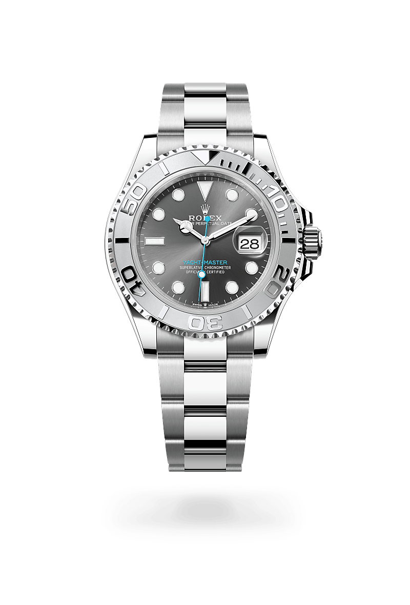 Rolex Yacht-Master, M126622-0001, Oyster, 40 mm, Edelstahl Oystersteel und Platin