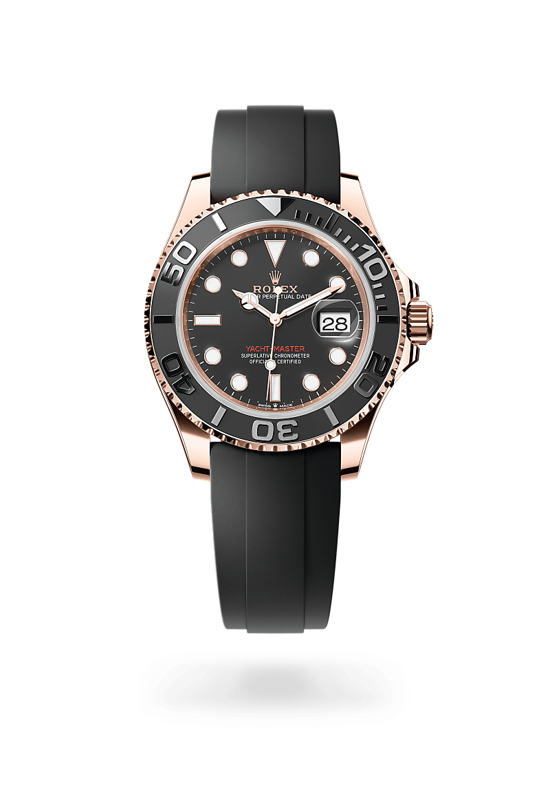 Rolex Yacht-Master, M126655-0002, Oyster, 40 mm, Everose-Gold