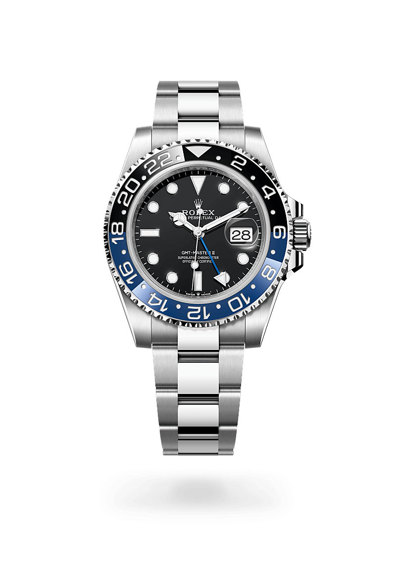 Rolex GMT-Master II, M126710BLNR-0003, Oyster, 40 mm, Edelstahl Oystersteel