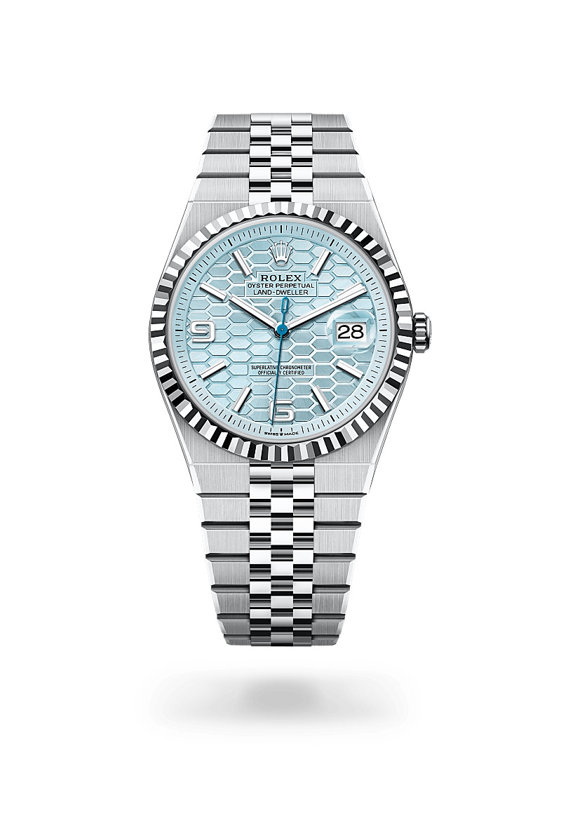 Rolex Land-Dweller, M127336-0001, Oyster, 40 mm, Platin