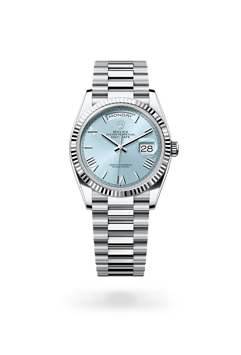 Rolex Day-Date, M128236-0018, Oyster, 36 mm, Platin