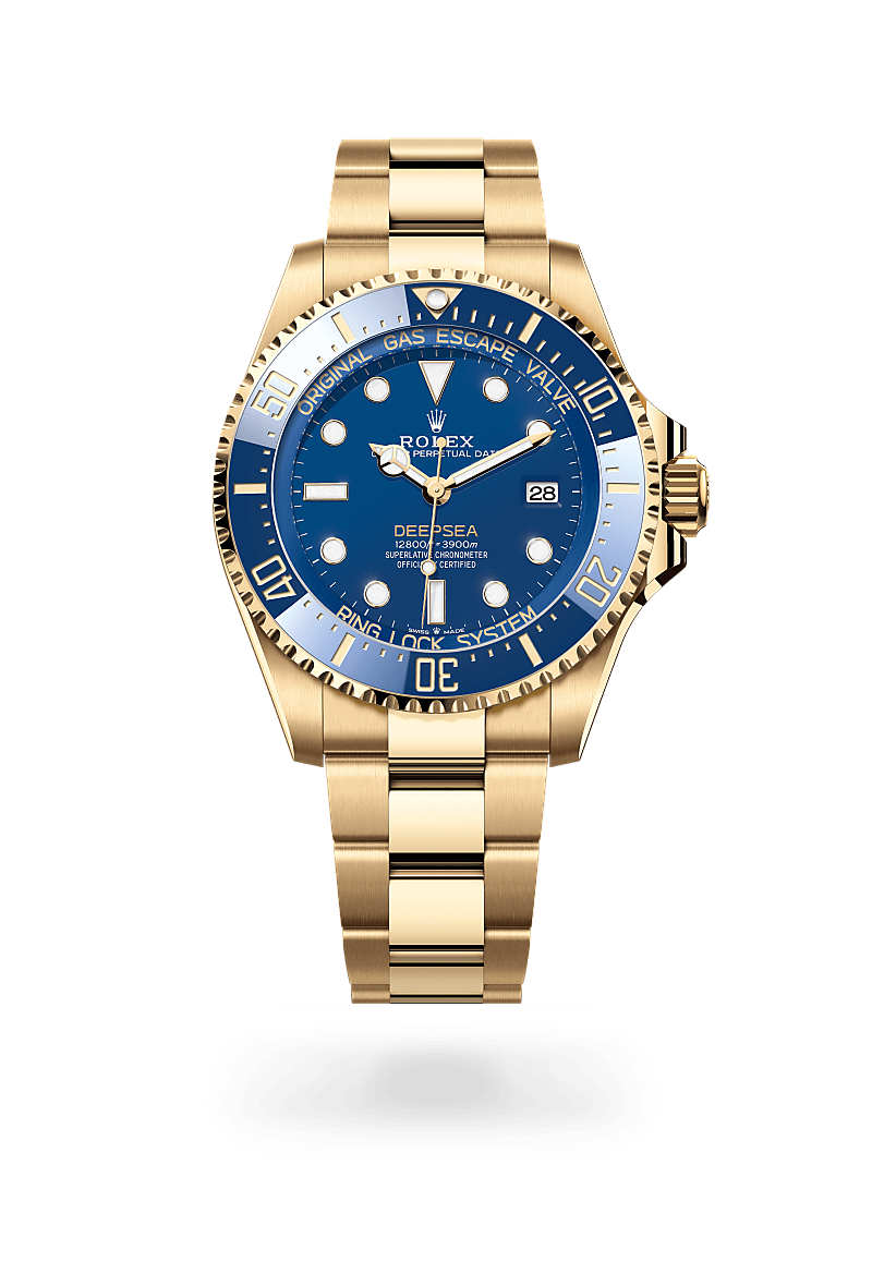 Rolex Deepsea, M136668LB-0001, Oyster, 44 mm, Gelbgold