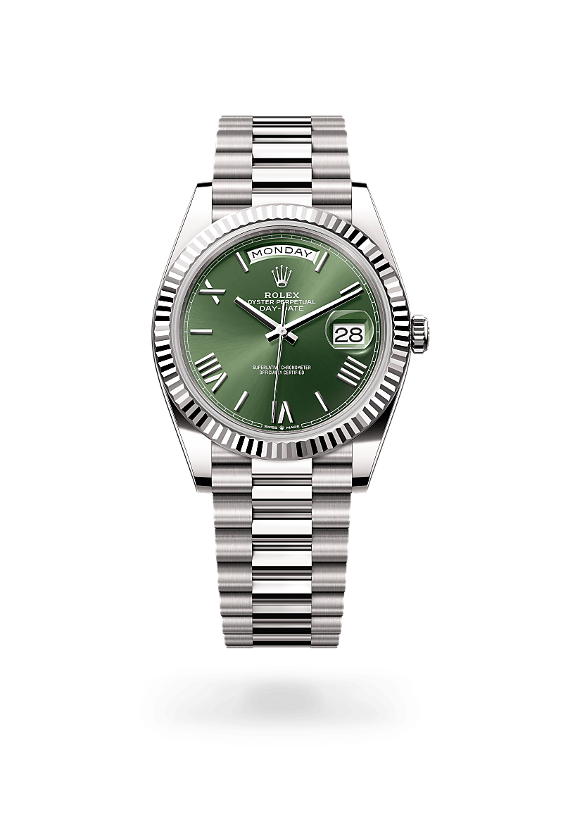 Rolex Day-Date, M228239-0033, Oyster, 40 mm, Weißgold