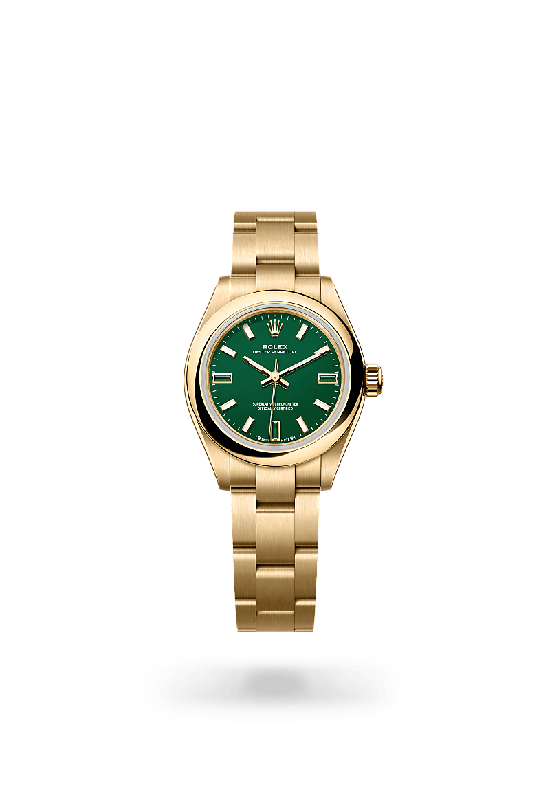 Rolex Oyster Perpetual, M276208-0002, Oyster, 28 mm, Gelbgold