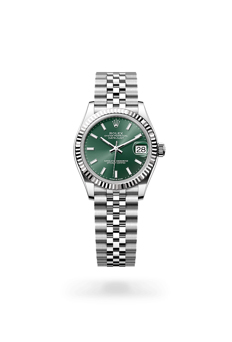 Rolex Datejust, M278274-0018, Oyster, 31 mm, Edelstahl Oystersteel und Weißgold