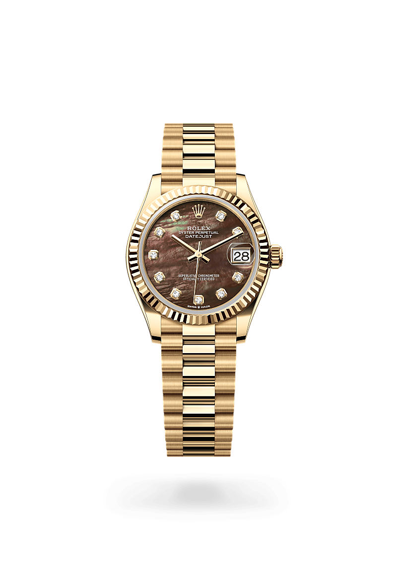 Rolex Datejust, M278278-0038, Oyster, 31 mm, Gelbgold