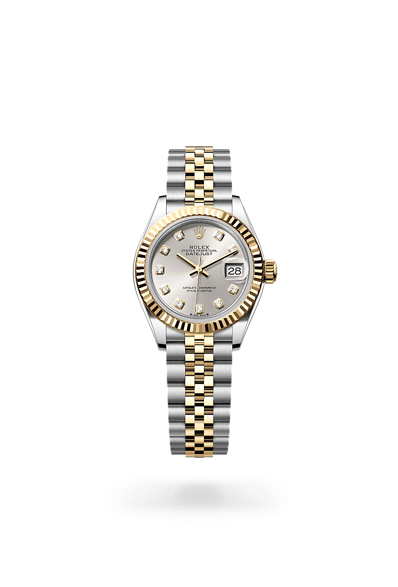 Rolex Lady-Datejust, M279173-0007, Oyster, 28 mm, Edelstahl Oystersteel und Gelbgold