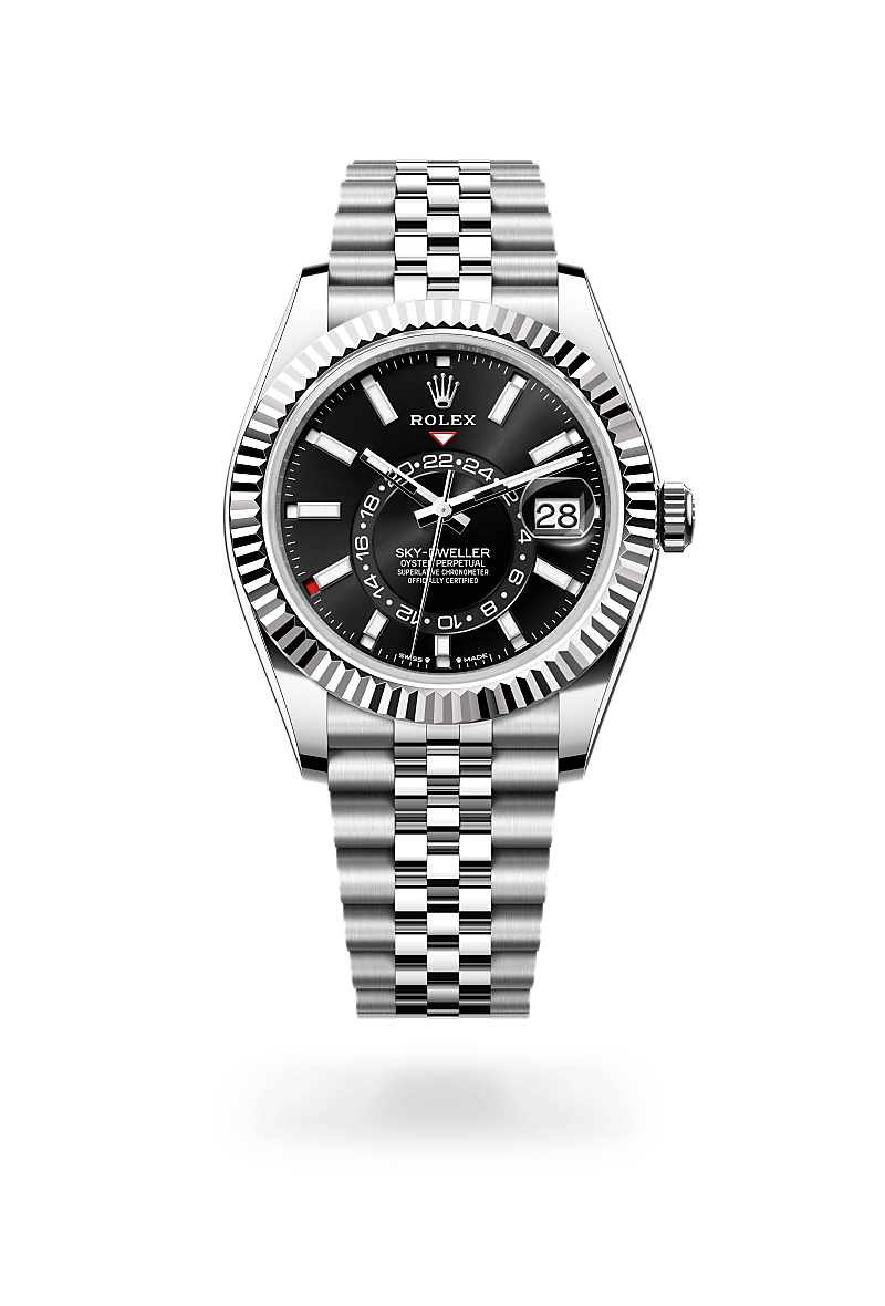 Rolex Sky-Dweller, M336934-0008, Oyster, 42 mm, Edelstahl Oystersteel und Weißgold